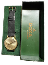 Vintage Doxa por Synchron Relógio de Corda Manual cal Synchron 41 (ETA 2750) CAIXA RARA, usado comprar usado  Enviando para Brazil