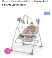 Sdraietta foppapedretti carill usato  Toritto
