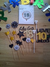Deko 18 geburtstag gebraucht kaufen  Hamburg