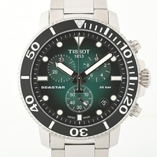 Cronógrafo de quartzo TISSOT Sea Star 1000 T120.417.11.091.01 #080, usado comprar usado  Enviando para Brazil