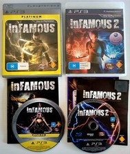 Conjunto de pacotes InFAMOUS 1 e 2 | Sony Playstation 3 PS3 comprar usado  Enviando para Brazil