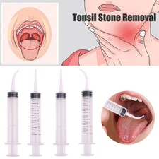 Tonsil Socket Irrigator With Curved Tip Measurement Graduated Irrigation Syringe na sprzedaż  Wysyłka do Poland