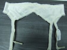 Cream suspender belt for sale  MILTON KEYNES