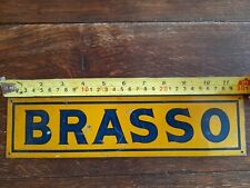 Antique brasso advertising for sale  THETFORD