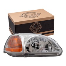 Farol serve para 96-98 Honda Civic lente de halogênio passageiro 3101S01305 comprar usado  Enviando para Brazil