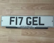 F17gel private plate for sale  CROYDON
