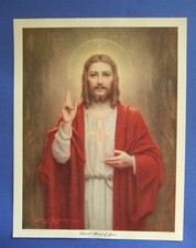 Vintage catholic print for sale  Hillsboro