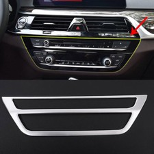 Tampa de ar condicionado central de carro cromado e acabamento de quadro de volume para BMW 5 Serie G30 comprar usado  Enviando para Brazil