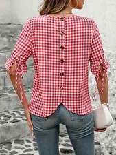 Gorgeous gingham blouse for sale  CHICHESTER