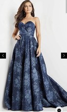 Jovani navy gown for sale  Medford