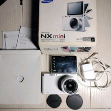 RARO PERFEITO Samsung NX mini selfie 20mp câmera full hd + lente 9-27mm + caixa comprar usado  Enviando para Brazil
