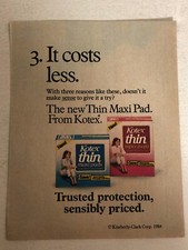 1980s kotex maxi for sale  Gardendale