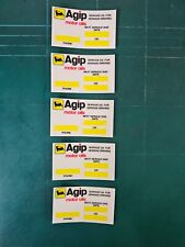Agip service stickers for sale  RINGWOOD