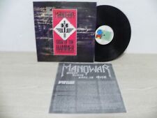 Manowar - Sign Of The Hammer 1985 KOREA Vinyl LP & No Barcode comprar usado  Enviando para Brazil