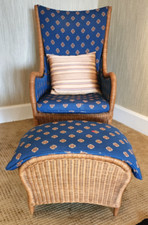Woven wicker lounge for sale  Jacksonville