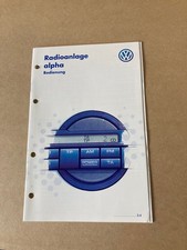 Bedienungsanleitung radioanlag gebraucht kaufen  Homberg