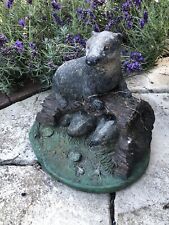 Badger family concrete for sale  FARINGDON