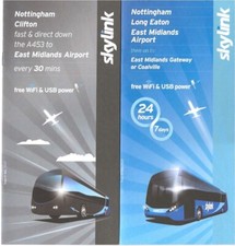 Nottingham east midlands for sale  PRUDHOE
