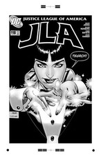 Capa de arte rara grande produção Rags Morales JLA #118 comprar usado  Enviando para Brazil
