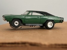 Aurora Thunderjet #1407 Dodge Charger verde escuro HO Slot Car Tjet 1970 1969 1968 comprar usado  Enviando para Brazil