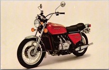 Cartão postal publicitário vintage da década de 1970 Honda Motorcycles GL-1000/cartão do revendedor comprar usado  Enviando para Brazil