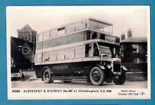 Bus postcard aldershot for sale  BIRMINGHAM