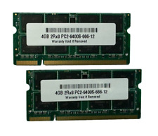 8GB 2 x 4GB PC2-6400 memória para HP 6530b 8530w 8530p 8730w dv3 dv4 dv5 dv6 dv7 comprar usado  Enviando para Brazil