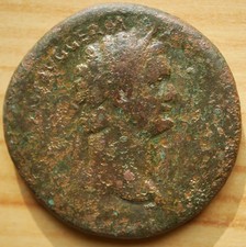 Domitien bronze sesterce d'occasion  L'Isle-Adam