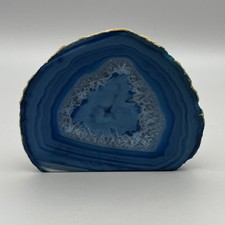Polished dyed blue for sale  ANDOVER