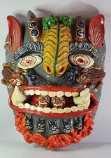 Máscara de Diablo de Cerâmica Carmela Martinez Alvarez Michoacán Ocumicho México ASSINADA comprar usado  Enviando para Brazil