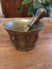 Mortier antique bronze d'occasion  Vernaison