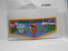 SOLAPA Y PIN OSAGE LODGE 42 F12584 segunda mano  Embacar hacia Mexico