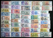 Usado, CONJUNTO COMPLETO DE HIPERINFLAÇÃO Iugoslávia - 42 notas 1990-1994 P103-P144 Muito bom estado-AU comprar usado  Enviando para Brazil