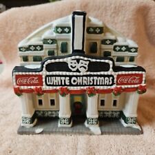  Coca Cola American Classic Collection Village White Christmas Theater 1995 segunda mano  Embacar hacia Argentina