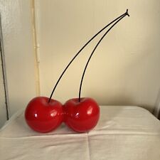 Decoração de mesa escultura cereja | Escultura artística em resina vermelha brilhante pop exclusivo, usado comprar usado  Enviando para Brazil
