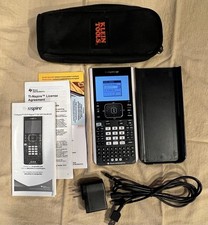 Pacote de calculadora gráfica Texas Instruments TI-Nspire CX e cabo de alimentação comprar usado  Enviando para Brazil