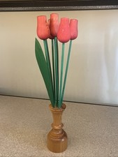 Wooden tulip flower for sale  Greenwood