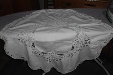 Spitzen tischdecke rund gebraucht kaufen  Allersberg