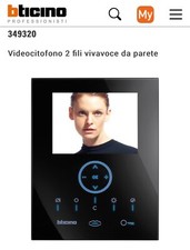 Bticino 349321 videocitofono usato  Agropoli