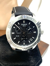 Relógio masculino Tissot PR100 cronógrafo suíço quartzo 44mm mostrador preto T1016171605100 comprar usado  Enviando para Brazil