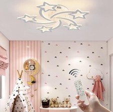 Luzes de teto LED reguláveis Qcyuui, lustres de acrílico modernos 60w, 5 luzes He... comprar usado  Enviando para Brazil