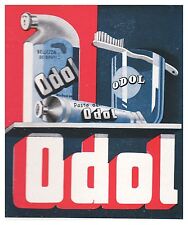 Pubblicita 1937 odol usato  Biella