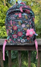 Mochila floral Crckt infantil 16,5" cinza rosa comprar usado  Enviando para Brazil