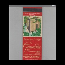 Matchbook cover historic for sale  Raymond