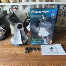 Telescópio Celestron FirstScope #21024 76mm refletor Dobsonian +4 oculares comprar usado Telescópio Celestron FirstScope #21024 76mm refletor Dobsonian +4 oculares comprar usado  Enviando para Brazil