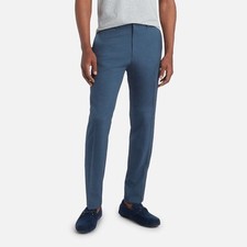 Calça social masculina slim fit Kenneth Cole Reaction 36/30 azul stretch, usado comprar usado  Enviando para Brazil