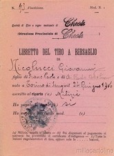 Tiro bersaglio direz. usato Tiro bersaglio direz. usato  Roma