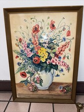 art print framed floral large for sale  Jacksonville