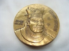 Médaille bronze confucius d'occasion  Montrouge
