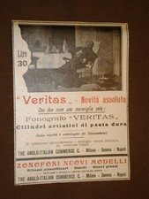 Pubblicità del 1908 usato  Villarosa